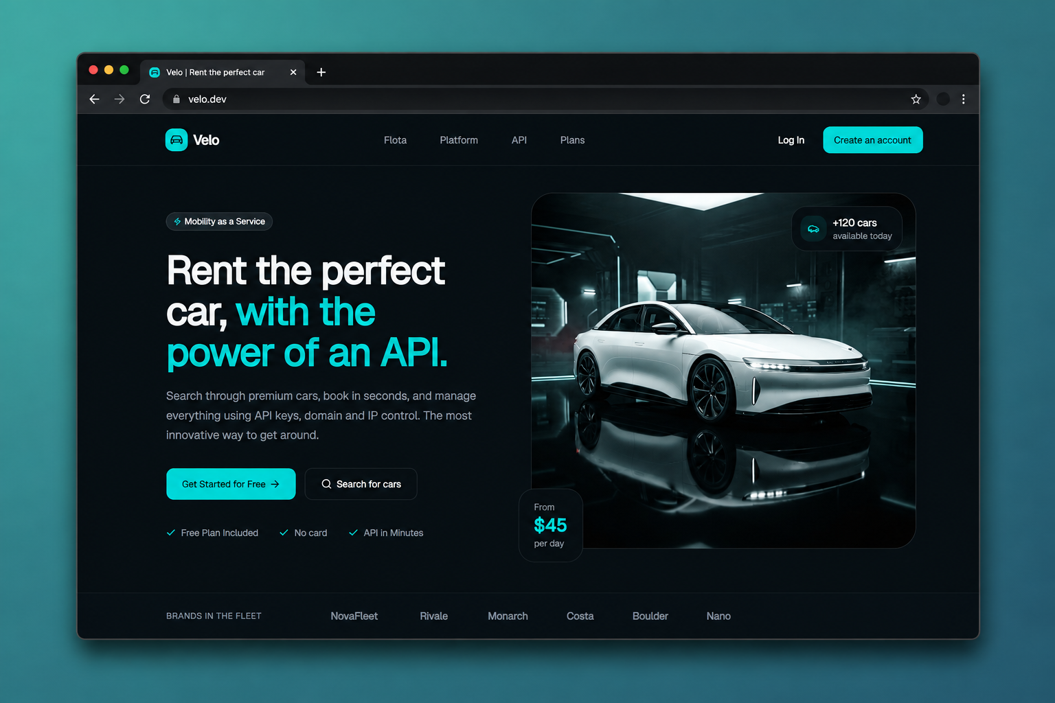 Project Preview Rentar automovil