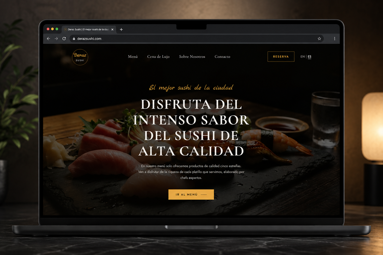Project Preview DMR Sushi Restaurant