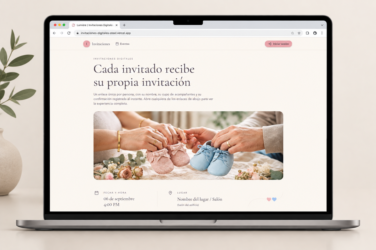 Project Preview Invitaciones digitales